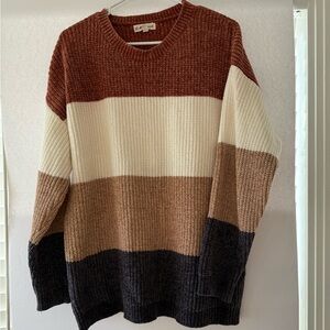 MACARON Men's Multicolor Crewneck Sweater